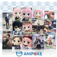 Mô hình  thám tử Anya Forger và chim cánh cụt spy x family Chính hãng Furyu Nhật Full box) f0-43