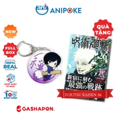 Móc khóa Gojo Sukuna Yuji Megumi Nanami Jujutsu Kaisen + Quà tặng Jujutsu Kaisen 26 27 28 29 30 - chính hãng Nhật Bản