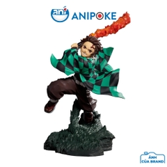 Mô hình Tanjiro VS Rui combination Battle,  Kimetsu no yaiba, Chính hãng Nhật F0-51