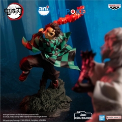 Mô hình Tanjiro VS Rui combination Battle,  Kimetsu no yaiba, Chính hãng Nhật F0-51