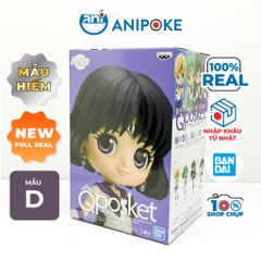 Mô hình Hiếm Qposket Super Sailor Saturn, Thủy thủ Sao Thổ .hàng mới, nội địa chính hãng Bandai Nhật