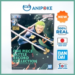 Mô hình Roronoa Zoro Battle Record collection kỉ niệm 25 năm Anime One Piece chính hãng Nhật Bản f12-12