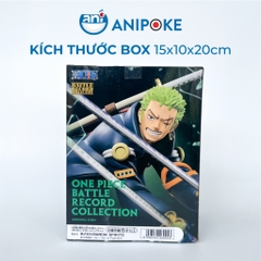 Mô hình Roronoa Zoro Battle Record collection kỉ niệm 25 năm Anime One Piece chính hãng Nhật Bản f12-12