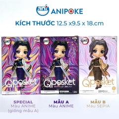 Mô hình Trùng Trụ Shinobu Qposket Kimetsu no yaiba Thanh gươm diệt quỷ chính hãng Nhật Bản F23-09