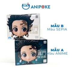 Mô hình Tanjiro - rút gươm  vol1 Qposket Kimetsu no yaiba chính hãng (Nhập từ Nhật Full box)