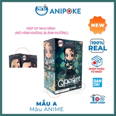 Mô hình Tanjiro - rút gươm  vol1 Qposket Kimetsu no yaiba chính hãng (Nhập từ Nhật Full box)