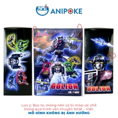 Mô hình Voltron ( Golion, Dũng sĩ Hesman) - Moderoid chính hãng Good Smile Company - Nhật FN-08