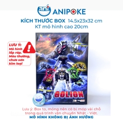 Mô hình Voltron ( Golion, Dũng sĩ Hesman) - Moderoid chính hãng Good Smile Company - Nhật FN-08