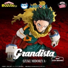 Mô hình Midoriya Izuku - Deku Grandista  MHA Học Viện Anh Hùng chính hãng Bandai Nhật - Anipoke