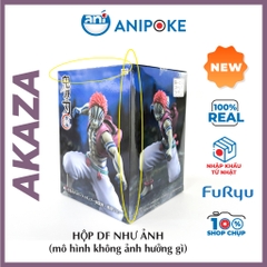 HÀNG SẴN Mô hình Viêm Trụ Rengoku Thượng Tam Akaza  Kimetsu no yaiba noodle stopper figure, Chính hãng Furyu - Nhật