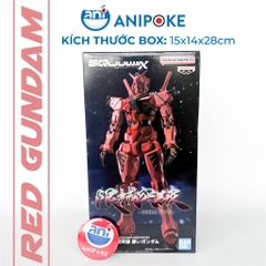 Mô hình tĩnh cao 28cm gMS-α Red Gundam - MobileSuit Gundam GQuuuuuuX Genkai Toppa chính hãng Bandai - Nhật