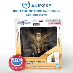 Mô hình loa Gundam SEED Freedom Akatsuki head speaker  chính hãng Bandai - Nhật Anipoke - Cổng 1.1mm f89-07