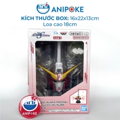 Mô hình loa Gundam SEED Freedom Infinite Justice Gundam Type-II head speaker chính hãng Bandai - Nhật  Cổng 1.1 F89-08
