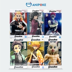 Mô hình Thượng Tam Akaza Grandista Kimetsu no yaiba Thanh gươm diệt quỷ chính hãng Bandai Nhật f43-07