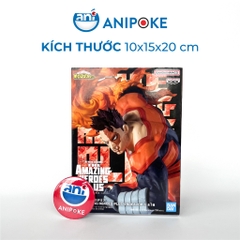 Mô hình Anh hùng lửa Enji Endeavor tóc ngắn My Hero plus MHA Học Viện Anh Hùng  chính hãng Bandai Nhật f69-10