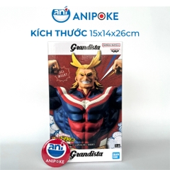 Mô hình All might grandista Grandista MHA Học Viện Anh Hùng chính hãng Bandai - Nhật F69-11
