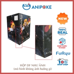 HÀNG SẴN Mô hình Viêm Trụ Rengoku Thượng Tam Akaza  Kimetsu no yaiba noodle stopper figure, Chính hãng Furyu - Nhật