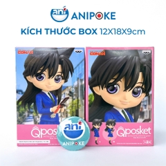 Mô hình Ran Mori cầm phone Q posket B Thám Tử Lừng Danh Conan Detective chính hãng Bandai