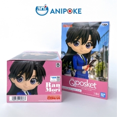 Mô hình Ran Mori cầm phone Q posket B Thám Tử Lừng Danh Conan Detective chính hãng Bandai