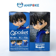 Mô hình Shinichi Q posket A Thám Tử Lừng Danh Conan Detective chính hãng Bandai Anipoke