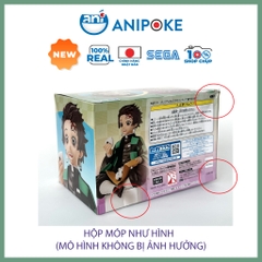 Mô hình Tanjiro  ăn cơm nắm Kimetsu no yaiba Thanh gươm diệt quỷ chính hãng (Nhập từ Nhật Full box) F9-F