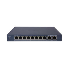 Switch mạng thông minh 8 cổng PoE Gigabit, DS-3E1510P-EI/M