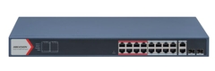 Switch mạng thông minh 16 cổng PoE, DS-3E1318P-EI