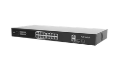 Switch UNV NSW3000-17GT1GP1GC-POE-IN 18 Cổng ( 16 PoE + 1 Uplink + 1 SFP ) 10/100/1000 Mbps