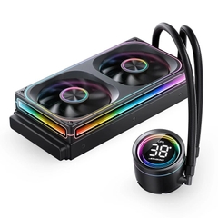 Tản nhiệt nước Jonsbo TH-240 | ARGB Display, Đen