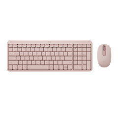 Combo bàn phím chuột bluetooth Logitech MK250, Hồng (920-013561)