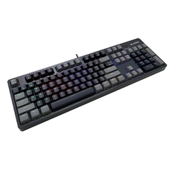 Bàn phím chơi game cơ EDRA EK3104L - Alpha (Dark Gray + Black)
