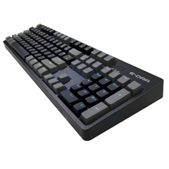Bàn phím chơi game cơ EDRA EK3104L - Alpha (Dark Gray + Black)