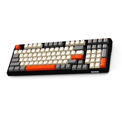 Bàn phím chơi game cơ EDRA EK398L - Alpha (Gray + Off White)