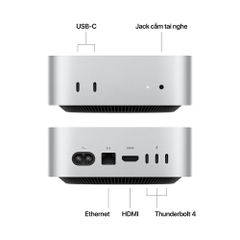 Mac mini M4 2024 10CPU 10GPU 16GB 256GB | Chính hãng Apple Việt Nam