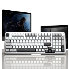 Bàn phím cơ chơi game EDRA EK398W - Black