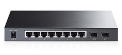 Switch Smart PoE 8 cổng Gigabit với 2 khe cắm SFP