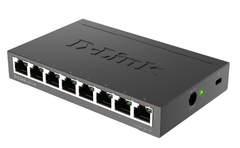 Bộ chuyển mạch D-Link để bàn không quản lý 8 cổng Gigabit DGS-108