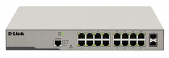 Bộ chuyển mạch mạng PoE thông minh D-Link DGS-F1100-18PSD-SI).