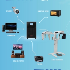 Bộ Lưu Điện Online Masu MS – 10KS LCD 10000VA/9000W