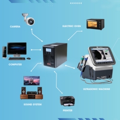 Bộ Lưu Điện Online Masu MS – 1KS LCD 1000VA/900W