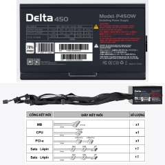 Bộ Nguồn VSP Delta P450W