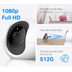 Camera AI Wifi Gia Đình TP-Link Tapo C200C Quay Quét
