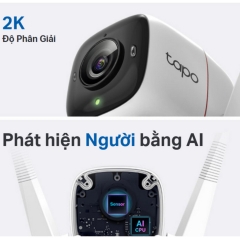 Camera Wifi TP-Link Tapo TC65 2K Ngoài Trời