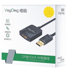 Cáp Chuyển DP DisPlayport Sang HDMI VegGieg V-Z614