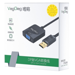 Cáp Chuyển DP Displayport Sang VGA VegGieg V-Z615
