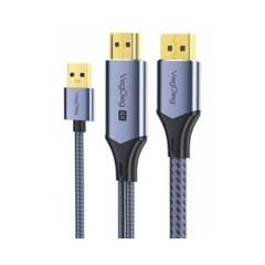 Cáp Chuyển HDMI Ra DisPlayport Dương Hỗ Trợ 4K Có Cáp Nguồn USB VegGieg V-Z102