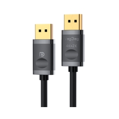 Cáp DisplayPort VegGieg V-Z602 1.5m 2 Đầu Dương 1.2 Hỗ Trợ 4K