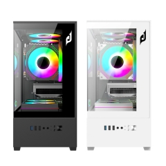 Case Thùng Máy EDRA ECS1303 Đen/Trắng