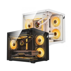 Case Thùng Máy EDRA ECS1305 Đen/Trắng