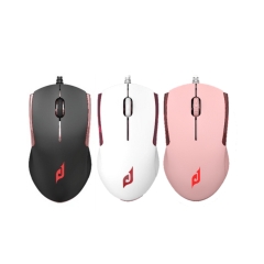 Chuột Không Dây Công Thái Học EDRA EM606 Đen / Trắng / Hồng